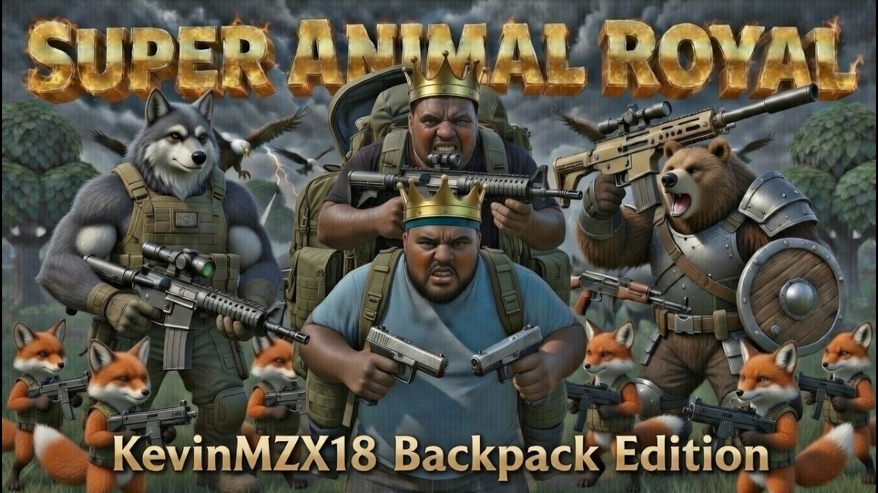 Super Animal Royale Duos Gameplay | I Got HARD CARRIED to a WIN 😂