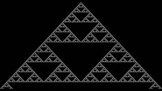 Full Infinite Sierpinski Triangle Zoom News