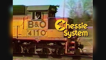 Chessie System (1996) | Vintage Train Footage