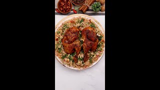الأرز اليمني النثري مع الدجاج وصفة أكثر من رائعة ❤️😋