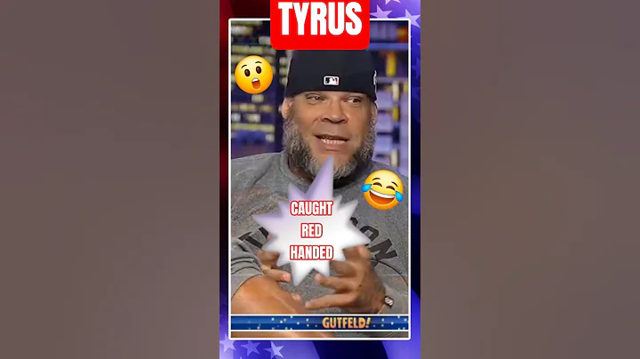 Tyrus He was caught red-handed 😂 #tyrus #gutfeld #gutfeldshow #greggutfeld #shortsfeed #shorts #fyp