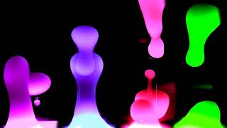 Multicolor Lava Lamp, 2 Hour relaxing TV Background