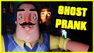 GHOST PRANK MY NEIGHBOR!!! - Hello Neighbor Mod screenshot 4