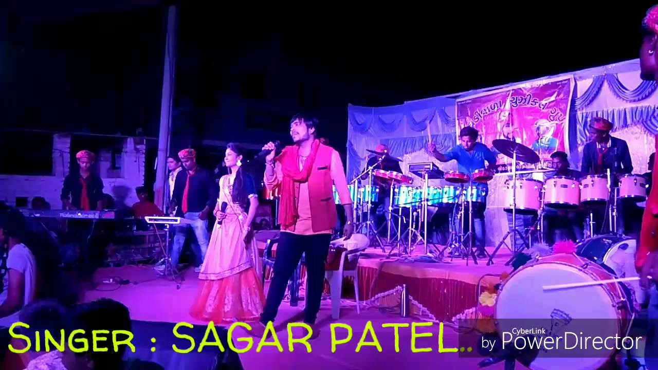 Sagar patel live garba ni mojat ralisanapagdivada musical group
