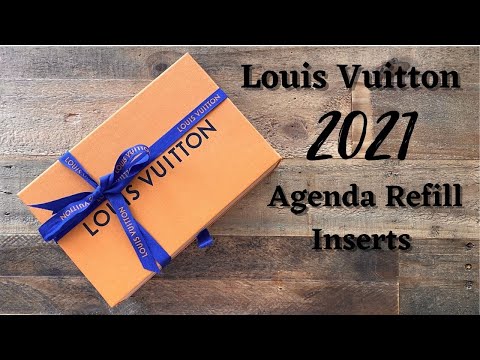 Louis Vuitton 2021 Agenda Refill Inserts