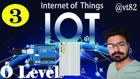 O Level IoT Practical || Traffic Light program || O Level imp practical question || #vtplus