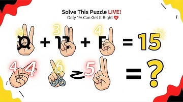 Can You Solve This Hand Puzzle LIVE? 🤯 | BYM Puzzle Chal