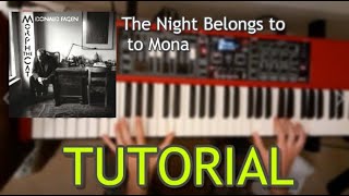 Video thumbnail of "The Night Belongs to Mona TUTORIAL (Donald Fagen)"