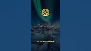 سورة المؤمنون الآية 89-92 تلاوة شيخ الدوسري