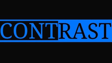 Contrast by Neonesque, a Baba Is You level based off Sokoppo