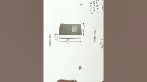 Grade 5 Maths Chapter   14 Perimeter Area And Volume Ex 14 B Part 2
