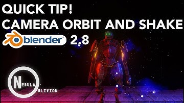 Blender Camera Orbit Quick Tip
