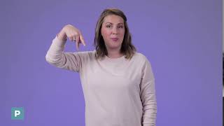 Learn How to Sign P in ASL | LearnHowToSign.org