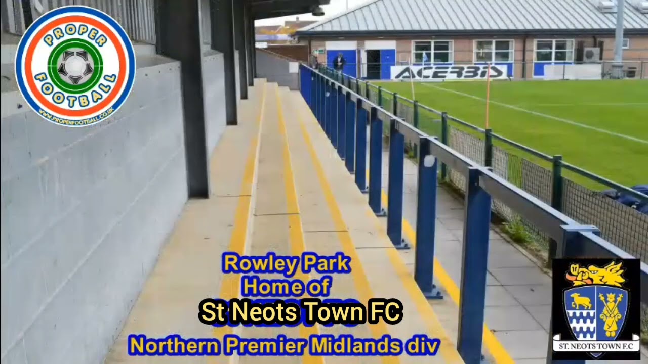 The home of St Neots Town - Rowley Park