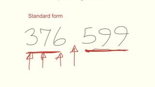 Representing Numbers: Standard Form