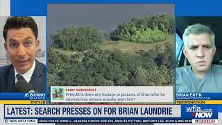 Brian Laundrie Search Update from WFLA Now's JB Biunno and NewsNation's Brian Entin #GabbyPetito