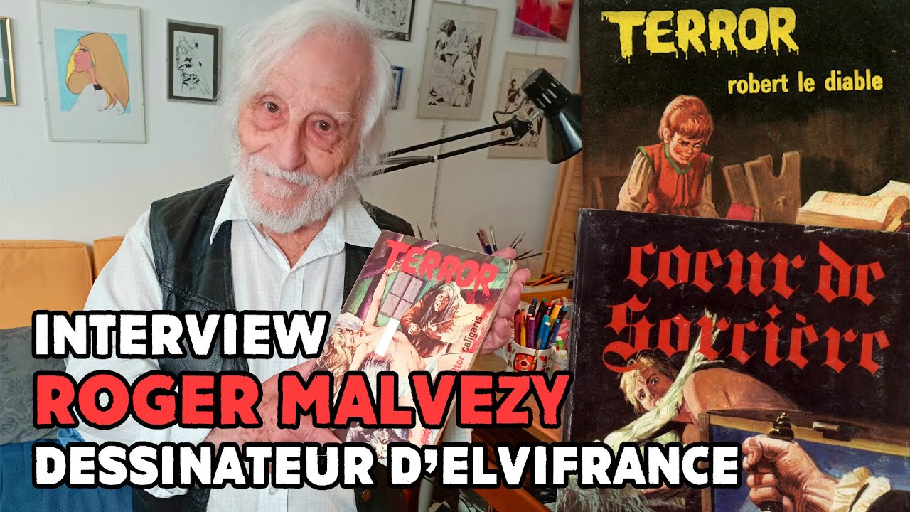 Interview : Roger Malvezy, dessinateur d'Elvifrance