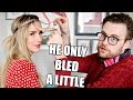 HUSBAND DOES MY HAIR TUTORIAL | leighannsays | LeighAnnSays