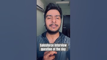 Salesforce interview question of the day || accenture interview #salesforce