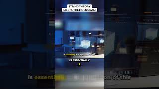 String Theory Meets The Hologram