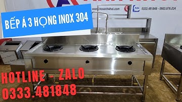 BẾP Á 3 HỌNG - BẾP Á CÔNG NGHIỆP