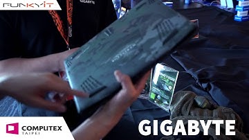 GIGABYTE Aorus X3 Camouflage Limited Edition - Computex 2016 with Funkykit.com