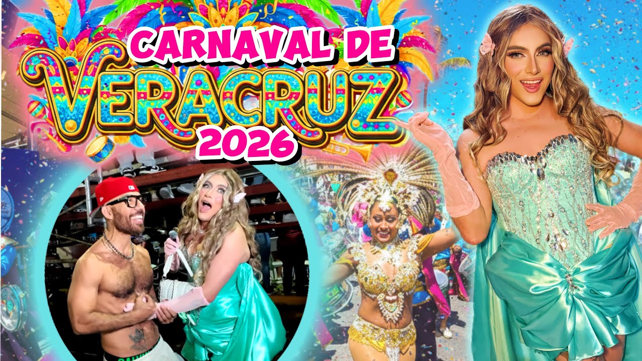 Así se vive el Carnaval de Veracruz! 🥵🔥 | Damian Cervantes