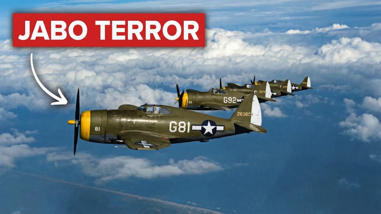 Die P-47 Thunderbolt: Warum deutsche Soldaten diesen amerikanischen Jäger fürchteten.