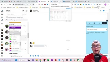 Overview of the Facebook Messenger CRM Dashboard