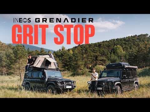 INEOS Grenadier Grit Stop with Kimi Antonelli & George Russell