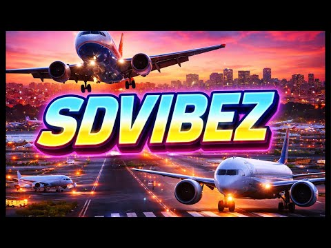 LIVE RIGHT NOW: SAN DIEGO AIRPORT GOING OFF ✈️ CLOSE LANDINGS + HEAVY TRAFFIC