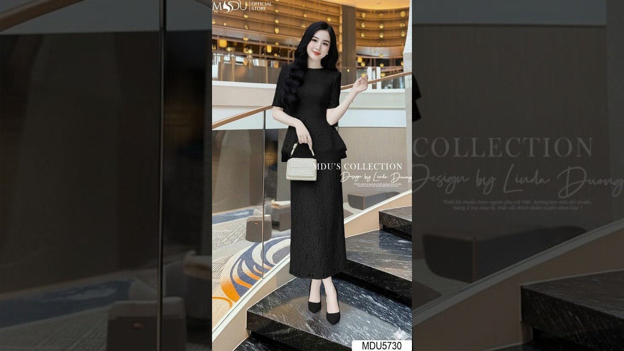 THIẾT KẾ PEPLUM CỦA ĐẦM