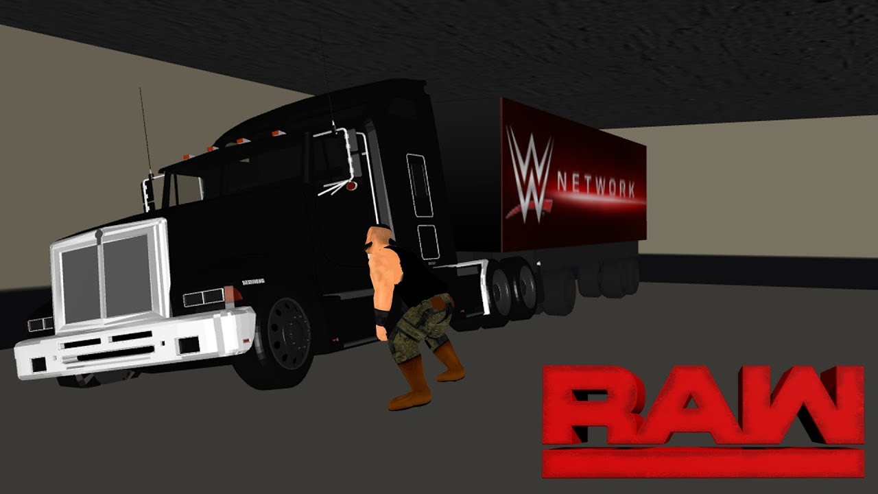 Braun Strowman demolishes a TV production truck, RAW- WR3D - YouTube