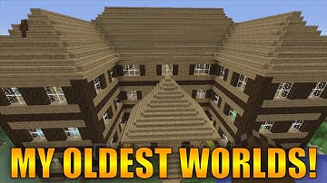 Revisiting my OLDEST Minecraft Worlds! - Minecraft Xbox 360/One/PS3/PS4/WiiU