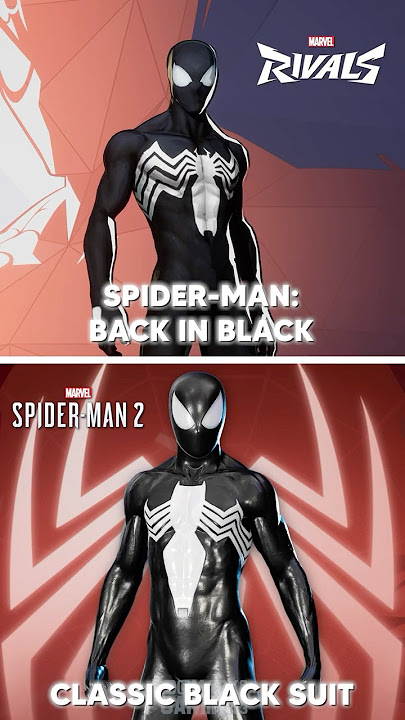 Marvel Rivals vs Marvel's Spider-Man Skins