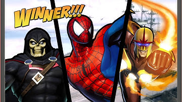 ULTIMATE MARVEL VS. CAPCOM 3 Spiderman,Taskmaster,Nova Requested Gameplay