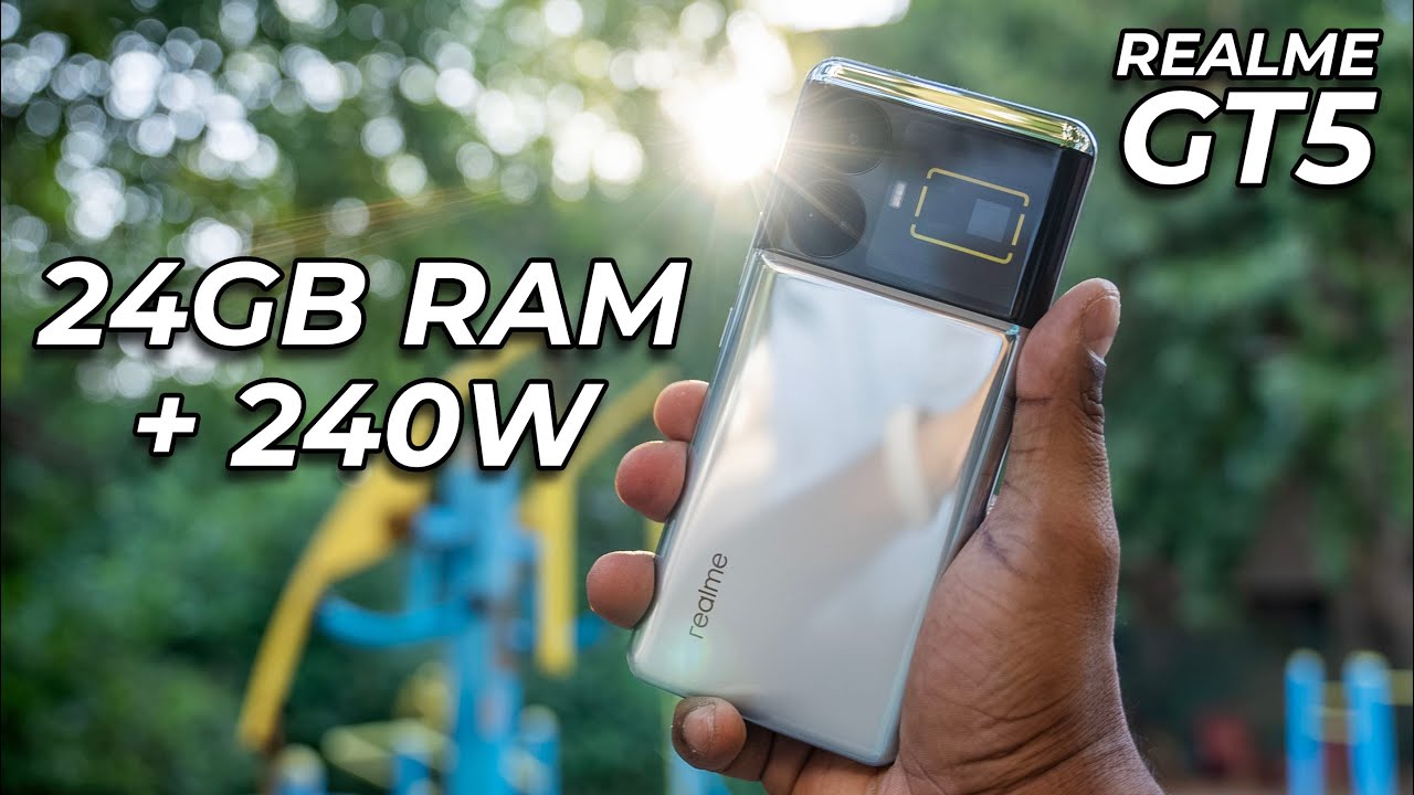 Realme GT5 24GB +1TB 6.74 AMOLED Snapdragon 8 Gen 2 5G Mobile Phone 50.0MP  NFC