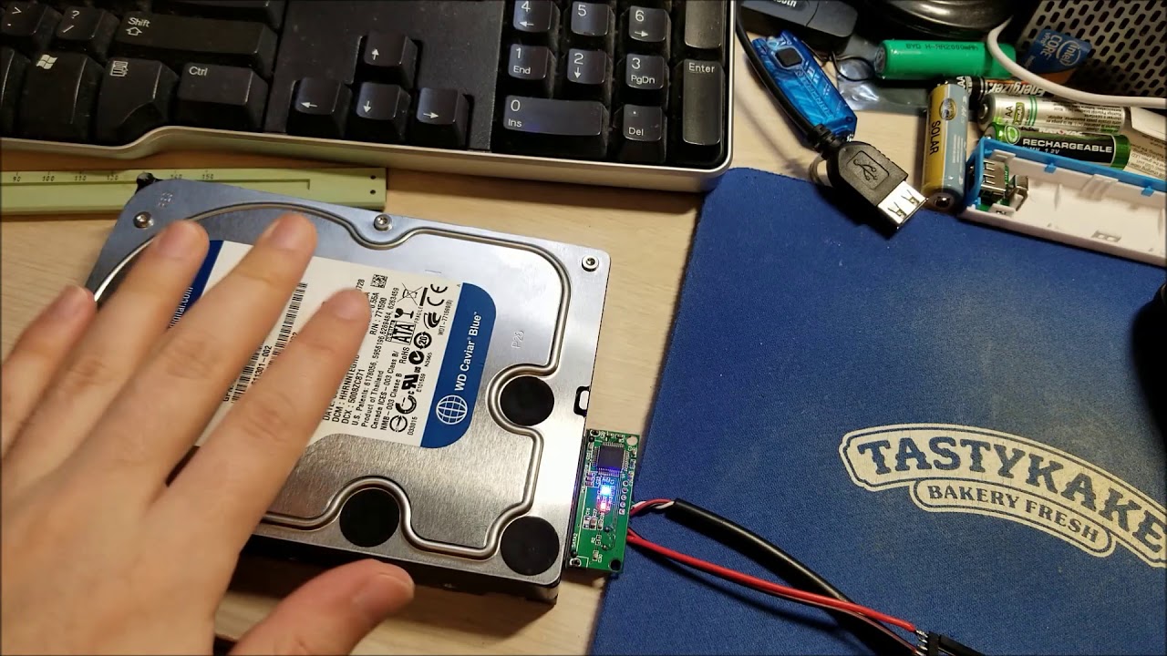 3.5 SATA HDD 12V USB Adapter Mod 