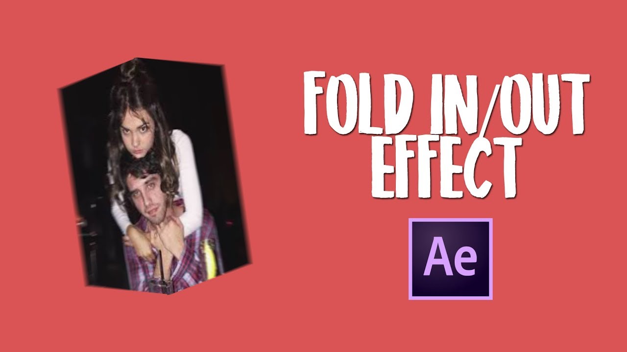 Fold In/Out Effect After Effects Tutorial YouTube