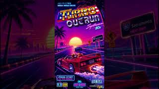 Turbo Outrun #turbooutrun #megadrive #arcade #80smusic #synthwave #ia #sunoai