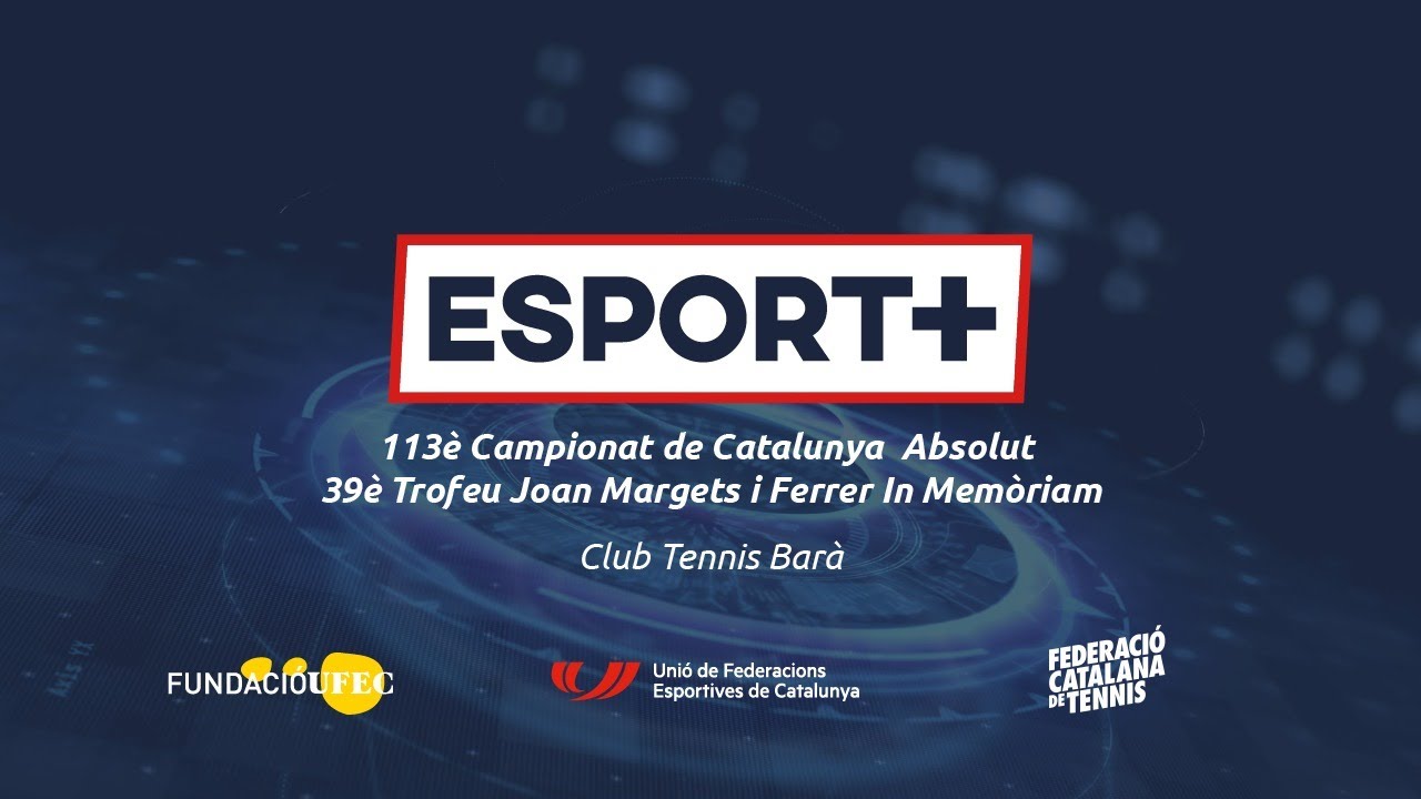 113 Campionat De Catalunya Absolut 39 Trofeu Joan Margets I Ferrer 
