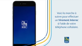 Envoi de fonds dans l'appli Mobile RBC