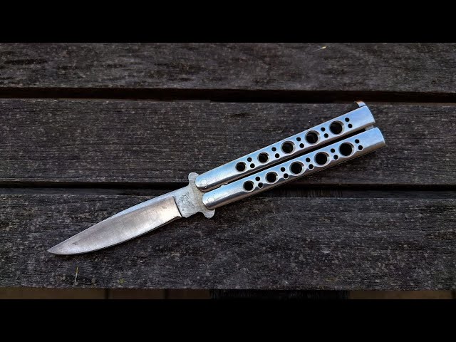 Benchmade Balisong Butterfly Knife 62 (Stainless Steel)