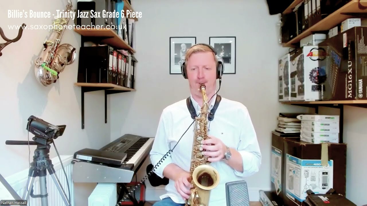 Billie's Bounce  - Trinity Jazz Sax Grade 6 Piece