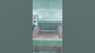 HANDING DTE-1000CA double twist bunching machine in customer