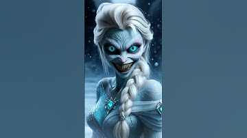 Horror versions of the Frozen characters #scary