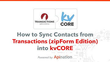 How to Sync Contacts from Transactions (zipForm Edition) to kvCORE: Turn past Clients into New Leads