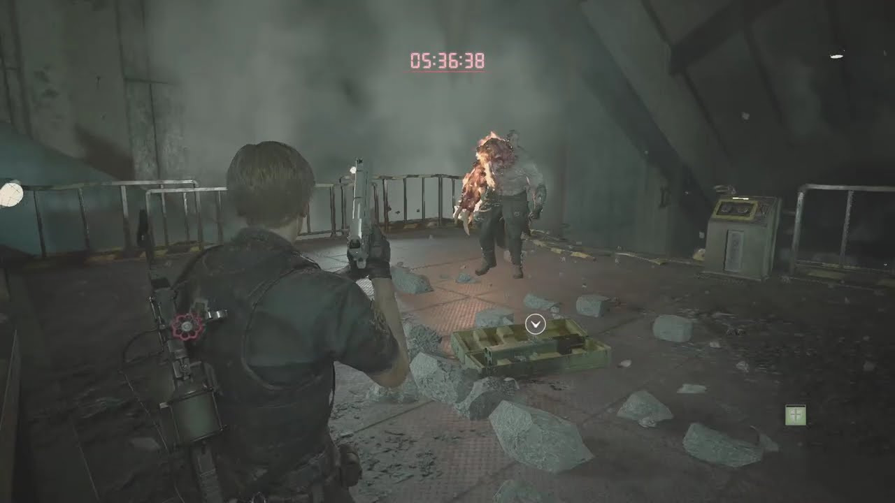 Jugando resident 2 remake con un final muy épico