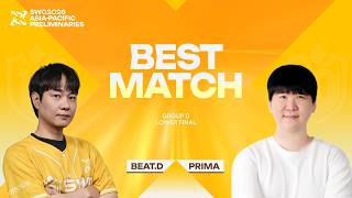 BEAT.D VS PRIMA || BEST MATCH | ASIA-PACIFIC PRELIMINARIES GROUP D | SWC2026 | Summoners War