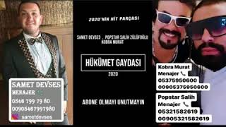 Kobra Murat Hükümet Gaydası Popstar Salih Samet Devses 2020 Resimi